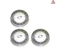 3X Tête De Rasoir Ronde Philips HQ56/50 HQ55