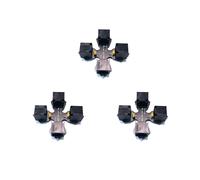3X Throwing Star LAN Tap MÃ³Dulo de Captura Pacotes Rede RePlica Monitoramento ComunicaÃO Ethernet Passiva