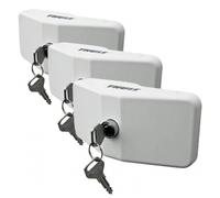 3x Thule Door Lock Serrure de sécurité blanche Porte de serrure de camping-car [EEK: Non applicable]