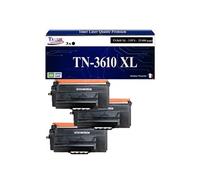 - 3x Toners compatibles avec Brother HL-L6410DN MFC-L6910DN TN-3610 XL Noir (25 000 pages)