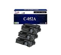 - 3x Toners compatibles avec Canon 052 pour Canon LBP-212dw, LBP-215x, LBP-214dw Noir - 3 200p