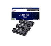 - 3x Toners compatibles avec Canon FX10 / FX9 / 703 pour Canon MF-4690PL, MF-6570, PCD-440, PCD-450 Noir - 2 000p