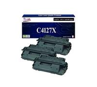 -3x Toners compatibles avec HP C4127X / C8061X (27X/61X) pour HP Laserjet 4000, 4000N, 4000SE, 4000T, 4000TN, 4050, 4050DN, 4050N, 4050SE
