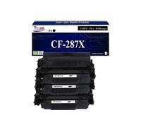 - 3x Toners compatibles avec HP CF287X (87X) pour HP LaserJet Enterprise MFP M527, M527dn, M527f, M527z