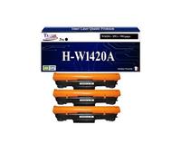 -3x Toners compatibles avec HP W1420A (142A) pour HP LaserJet M109 M109w M110 M110w M111 M111w, M112 M112w
