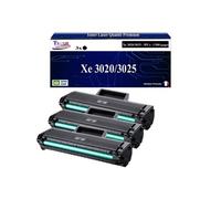 -3x Toners compatibles avec Xerox Phaser 3020, WorkCentre 3025 (106R02773) Noir