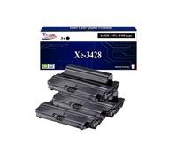 -3x Toners compatibles avec Xerox Phaser 3428, 3428D, 3428DN - Noir