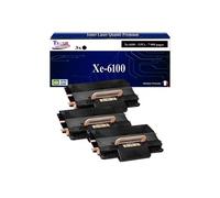 -3x Toners compatibles avec Xerox Phaser 6100 (106R00684) - Noir