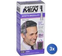 3X Touch of Gray Colorant Cheveux Noir Brizzolato