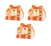 3x Tre Marie Panettone aux fruits confits, raisins secs et cèdre 1kg Coffret cadeau