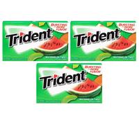 4x Trident Pastèque Twist Arôme sans Sucre Gum Avec Xylitol Américain Sucreries