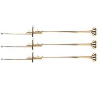 3x Trompette Fanfare Aida Professionnel Orchestre Theatre Opera Etui Embouchure