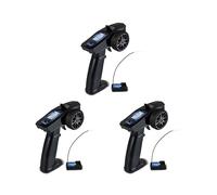 3X Turbo Racing 2.4G 4CH Système à Distance Affichage LCD Émetteur Radio Télécommande avec Récepteur pour RC Voiture Auto Bateau