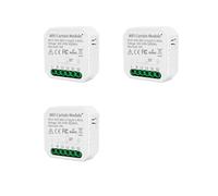 3X Tuya WIFI Module de Rideau Intelligent Commutateur APP Télécommande 100-240VAC pour Alexa Home Commande Vocale