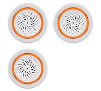 3X Tuya ZigBee Sound et Light Siren Sensor Life Home Security System Tuya Gateway Hub Sirène Alarme pour Tuya