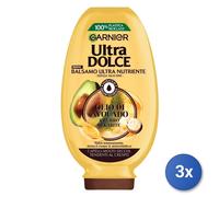3x Ultradolce Garnier Baume 200 Ml. Avocat Karité