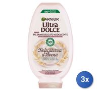 3X Ultradouce Garnier Baume 200 ML. Délicatesse D'Avoine