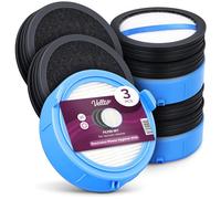 3x Vellto Filtre De Rechange Compatible Avec Electrolux Power Hygienic Ultimate 800 EP81HB25SH EP81HB25WU EP81U25ULT EP81B25WET EP81UB25GG Accessoire Aspirateur Balai Sans Fil