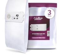 3x Vellto Sac Aspirateur Compatibles avec Festool CT MINI/CT MIDI/CT 15 CTC SC-FIS-CT 204308 498411 456772 498410 Sacs de Rechange Poussière Filtres Grande Capacité