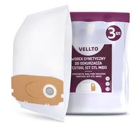 3x Vellto Sac Aspirateur Compatibles avec Festool CT MINI CTL MINI MIDI FIS FIS-CT FIS-CTL Mini Sacs de Rechange 498411 456772 Synthétiques Poussière Filtres