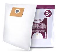 3x Vellto Sac Aspirateur Compatibles avec Kärcher 6.907-479.0 NT 361 351 25/1 AP 35/1 561 611 Eco H TE 40/1 Tact Sacs de Rechange Microfibre Poussière Filtres