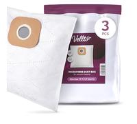 3x Vellto Sac Aspirateur Compatibles avec Kärcher T 7/1 T8/1L T9/1 T10/1 T12/1 T15/1 Alternative à 6.904-333.0 Sacs Filtres En Non-tissé Rechange Remplacement Haute Qualité