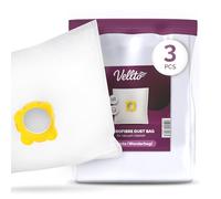 3x Vellto Sac Aspirateur Compatibles avec Rowenta Wonderbag WB484720 WB305120 WB305140 WB404111 WB406120 Compacteo Silence Force Spaceo RO5913 RO5921 RO5931 RO5938 Sacs de Rechange