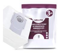 3x Vellto Sac Aspirateur Compatibles avec Xiaomi Roborock S8+/S8 Pro Ultra/S7 MaxV Ultra/Q7 Max+/Q8 Max+/Q5 Pro+/Q5 Max+ Q10 X5+/S5+ Q7 M5+/L5+ Sacs de Rechange Poussière Filtres