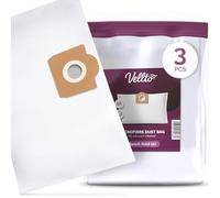 3x Vellto Sac d’Aspirateur Compatibles avec Bosch Gas 15 20 1200 L 15-20 Compatibles avec Makita VC3511L VC3011L VC2512L VC2511L VC2012L VC2010L 446L Filtrants de Rechange