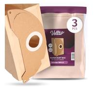 3x Vellto Sac Papier Aspirateur Compatible avec Kärcher WD2 MV2 A2004 SE2001 SE3001 A2054 A2099 WD2240 WD2250 WD 2.200 Double Couche Remplacement 6.904-322.0 6.414-552.0