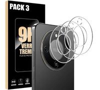 3x Verre Trempé Caméra Arrière pour Honor Magic 8 Lite, Protection Anti-Rayures Antichoc - E.F.Connection