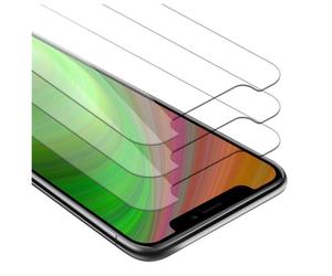3x Verre trempé pour Apple iPhone 11 PRO (XI PRO) en HAUTE TRANSPARENT 3x Film de protection d'écran durci tempered glass d'une dureté de 9H avec 3D Touch
