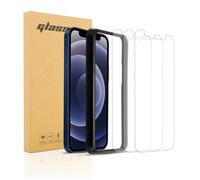 3x Verre trempé pour Apple iPhone 12 Mini (5,4 Zoll) en TRANSPARENT 3x Film de protection d'écran durci tempered glass avec aide à l'installation