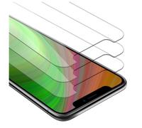3x Verre trempé pour Apple iPhone XS MAX en HAUTE TRANSPARENT 3x Film de protection d'écran durci tempered glass d'une dureté de 9H avec 3D Touch