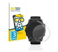 3x Verre Trempe pour Garmin Fenix 7X Pro Solar (51 mm) Vitre Protection Film