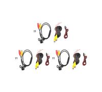 3X Voiture Arrière Caméra de Sauvegarde Arrière vue Arrière Inversant Caméra Arrière Conception Papillon Avant Côté vue Arrière Caméra pour