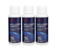 3X Wella Welloxon Perfect Crème Développeur 60Ml