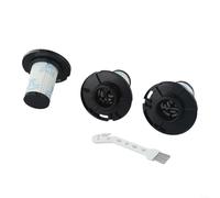 3X ZR009007 Filter + Brush for pour tefal pour x-force pour flex Washable Separator Filter ZR009007 for pour tefal RH98 High-Efficiency Dust Filter for pour tefal TY9879 TY9890 4-Piece Vacuum Filter