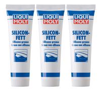 3X100G LIQUI MOLY 3312 Graisse Silicones Transparente Lubrification Graisse