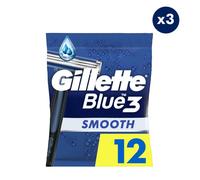 3x12 Rasoirs Jetables Blue3 - Gillette