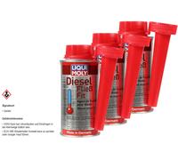 3X150ML Original Liqui Moly 5130 Boîte Diesel Fließ-Fit Additif Hiver