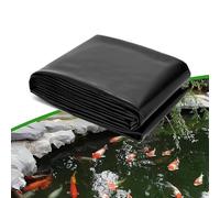 3x3.0m Flexible Membrane De Bassin Résistant Aux Déchirures 0.2mm Revêtement D'étang Préformé Film De Paillage pour Bassins À Poissons De Jardin Fontaine Et Cascade(3x4.0m)