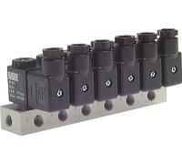 3x3/2 G1/8'' NC Électrovanne 24V DC -0.95-10bar/-13.2-140psi Airtec