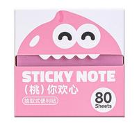 3x3 Self Stick Note Pads Smooth Writing Funny Memo Paper 80 Sheets