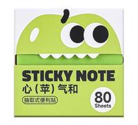 3x3 Self Stick Note Pads Smooth Writing Funny Memo Paper 80 Sheets