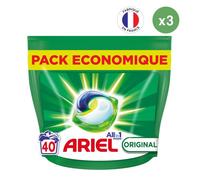 3x40 Pods Original, Lessive en Capsules Ariel