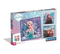 3x48 pieces - La Reine des Neiges Multicolore