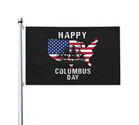 3X5Ft Banner Breeze Flag Drapeau De La Fête De Christophe Colomb Uv Résistant Drapeau Militaire Prime Pour Pendre La Crémaillère Plate-Forme