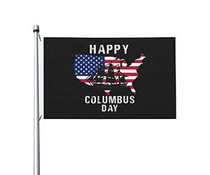 3X5Ft Banner Breeze Flag Drapeau De La Fête De Christophe Colomb Uv Résistant Drapeau Militaire Prime Pour Pendre La Crémaillère Plate-Forme