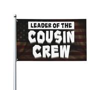 3X5Ft Banner Breeze Flag Drapeau Du Chef De L'Équipe Des Cousins Lavable Drapeau Militaire Personnalisé Pour Plate-Forme Pendre La Crémaillère